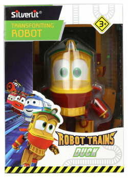 Робот трансформер Утенок Роботы поезда Robot Trains