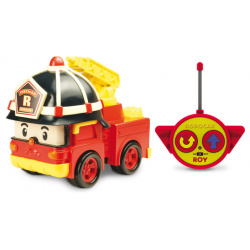 Радиоуправляемая игрушка машинка пожарный Рой Робокар Поли Robocar POLI 