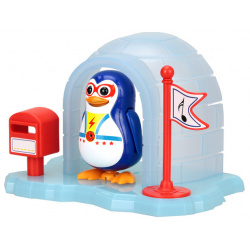 DigiBirds Пингвин в домике синий 