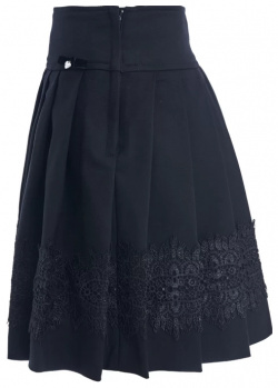 Черная юбка с узором Gulliver (134)