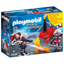 Playmobil Конструктор Пожарные с водяным насосом 