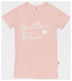 Розовая ночная сорочка Button Blue (104 110)