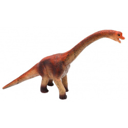 Фигурка Funky Toys Динозавр Брахиозавр красно оранжевый 