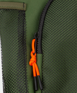 Рюкзак с накладными карманами зеленый Button Blue (One size)