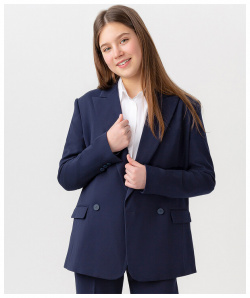 Пиджак на пуговицах темно синий Button Blue (176*92*100(M)) 
