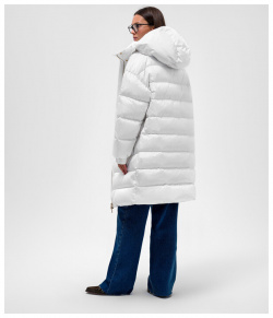 Пальто оверсайз на натуральном пуху зимнее GLVR (S)