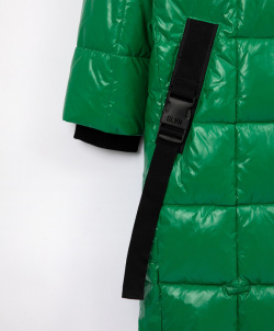 Пальто демисезонное зеленое Gulliver (152)