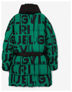 Пальто оверсайз зеленое GLVR (XL)