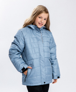 Куртка зимняя серая Button Blue (158)