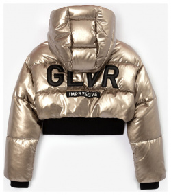 Куртка бомбер золотистого цвета Gulliver (158)