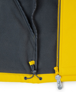 Куртка с капюшоном желтая Button Blue (158)