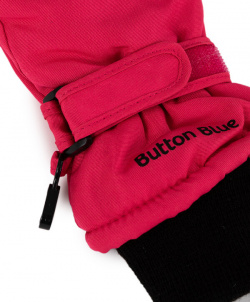 Перчатки с утеплителем розовые Button Blue (18)