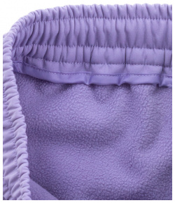 Брюки джоггеры с поясом на резинке фиолетовые для девочки Button Blue (158)