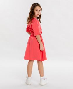 Платье розовое для девочки Button Blue (146)