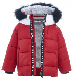 Красная зимняя куртка Gulliver Baby