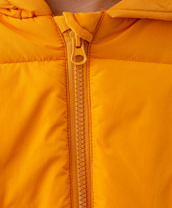 Куртка демисезонная оверсайз желтая Button Blue