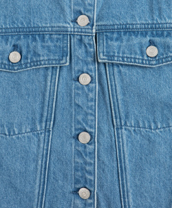 Жилет джинсовый голубой для девочки Button Blue