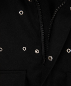 Куртка демисезонная из сукна черная для мальчика Gulliver