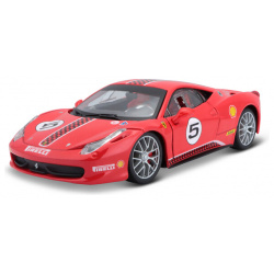 Гоночная машинка Bburago die cast Ferrari 458 Challenge 1:24 