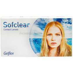 Контактные линзы Sofclear 6 линз Gelflex 