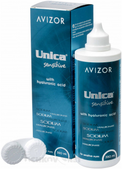 Раствор Unica Sensitive 350 мл + контейнер Avizor International 