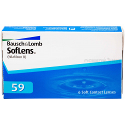 Контактные линзы SofLens Comfort (SofLens 59) 6 линз (1 упаковка) Bausch & Lomb П