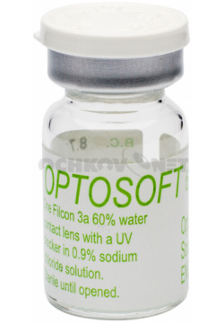Контактные линзы Optosoft 60 UV 1 линза (флакон) 