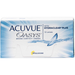 Контактные линзы Acuvue Oasys with Hydraclear Plus 12 линз (упаковка) Johnson & 