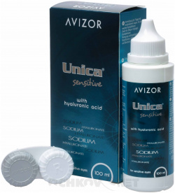 Раствор Unica Sensitive 100 мл + контейнер Avizor International 