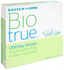 Контактные линзы Biotrue ONEDay 90 линз Bausch & Lomb 