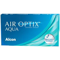 Контактные линзы Air Optix Aqua 6 линз Аlcon 