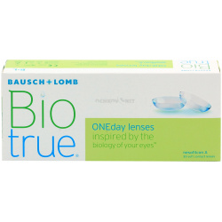 Контактные линзы Biotrue ONEDay 30 линз Bausch & Lomb 