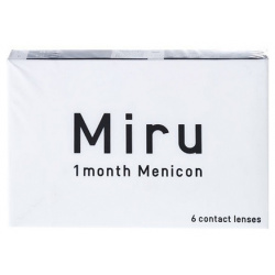 Контактные линзы Miru 1 month 6 штук Menicon 