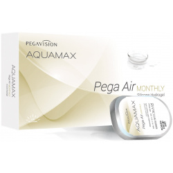 Контактные линзы  AquaMax Pega Air Monthly 6 линз Pegavision