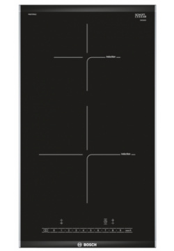 Встраиваемая варочная панель индукционная Bosch PIB375FB1E черный 