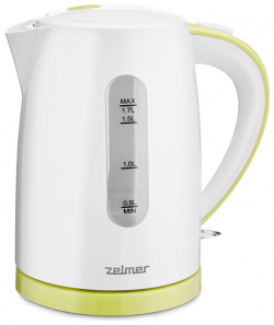 Чайник электрический Zelmer ZCK7616L 1 7 л белый 71504665P