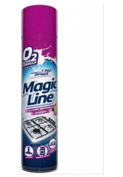 Активный пенный очиститель для плит  вытяжек духовок Magic Line ML5006