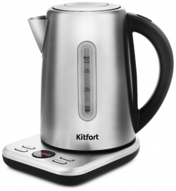 Чайник электрический Kitfort КТ 661 1 7 л серебристый 