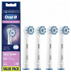 Насадка для зубной щетки Braun Oral B EB60 Sensitive Clean 4шт  Sensetive