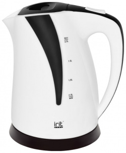 Чайник электрический Irit IR 1238 2 л белый  черный