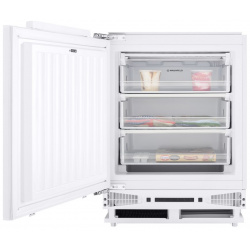 Встраиваемый холодильник MAUNFELD MBFR 88 SW белый 