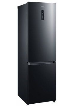 Холодильник Korting KNFC 62029 XN черный 