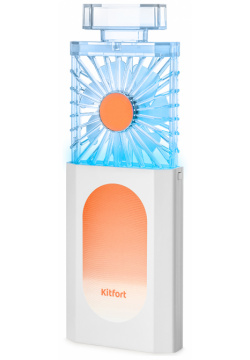 Вентилятор настольный Kitfort КТ 406 3 белый; оранжевый 1