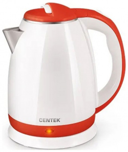 Чайник электрический Centek CT 1026 1 8 л красный  белый Red