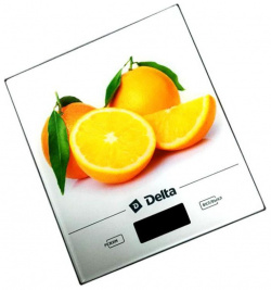 Весы кухонные Delta KCE 28 Orange 