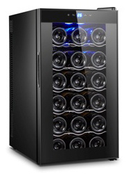 Встраиваемый винный шкаф Hurakan черный HKN WNC50T 