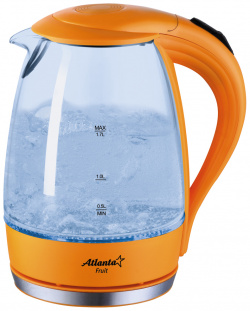 Чайник электрический Atlanta ATH 2461 1 7 л оранжевый (orange)