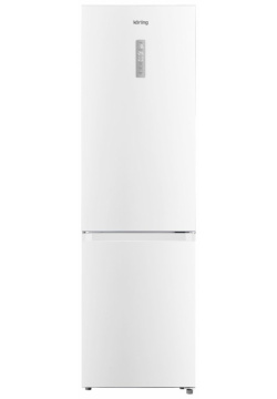 Холодильник Korting KNFC 62029 W белый  это