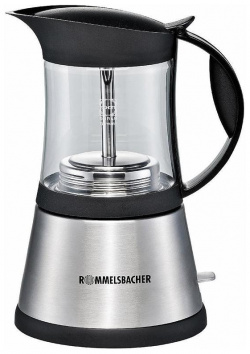 Гейзерная кофеварка Rommelsbacher EKO 376/G Silver 