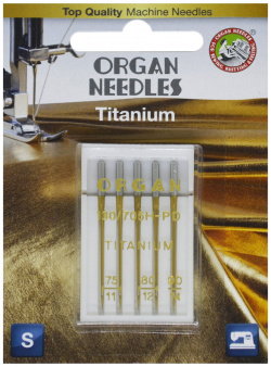 Иглы Organ титаниум 5/75 90 Blister 